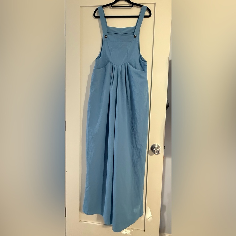 LIght Blue Women's Jumpsuit - Picture 2 of 5